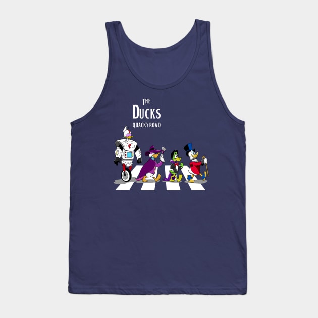 The Ducks quacky road Tank Top by sullyink